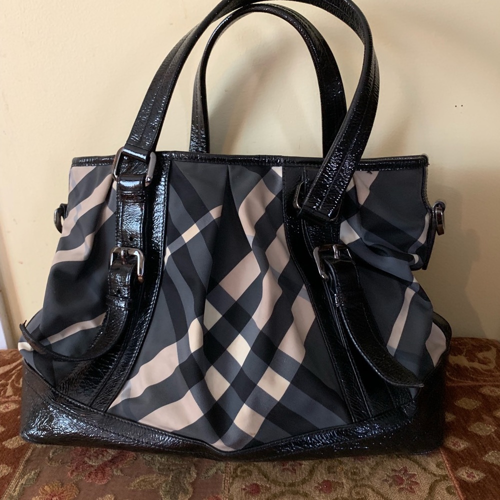 Authentic Burberry xl bag